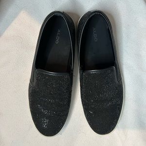 Aldo | sparkly slip ons